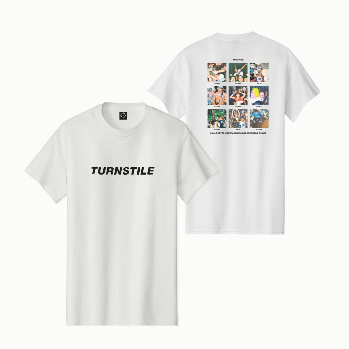 TURNSTILE - LIVE ARCHIVE TEE